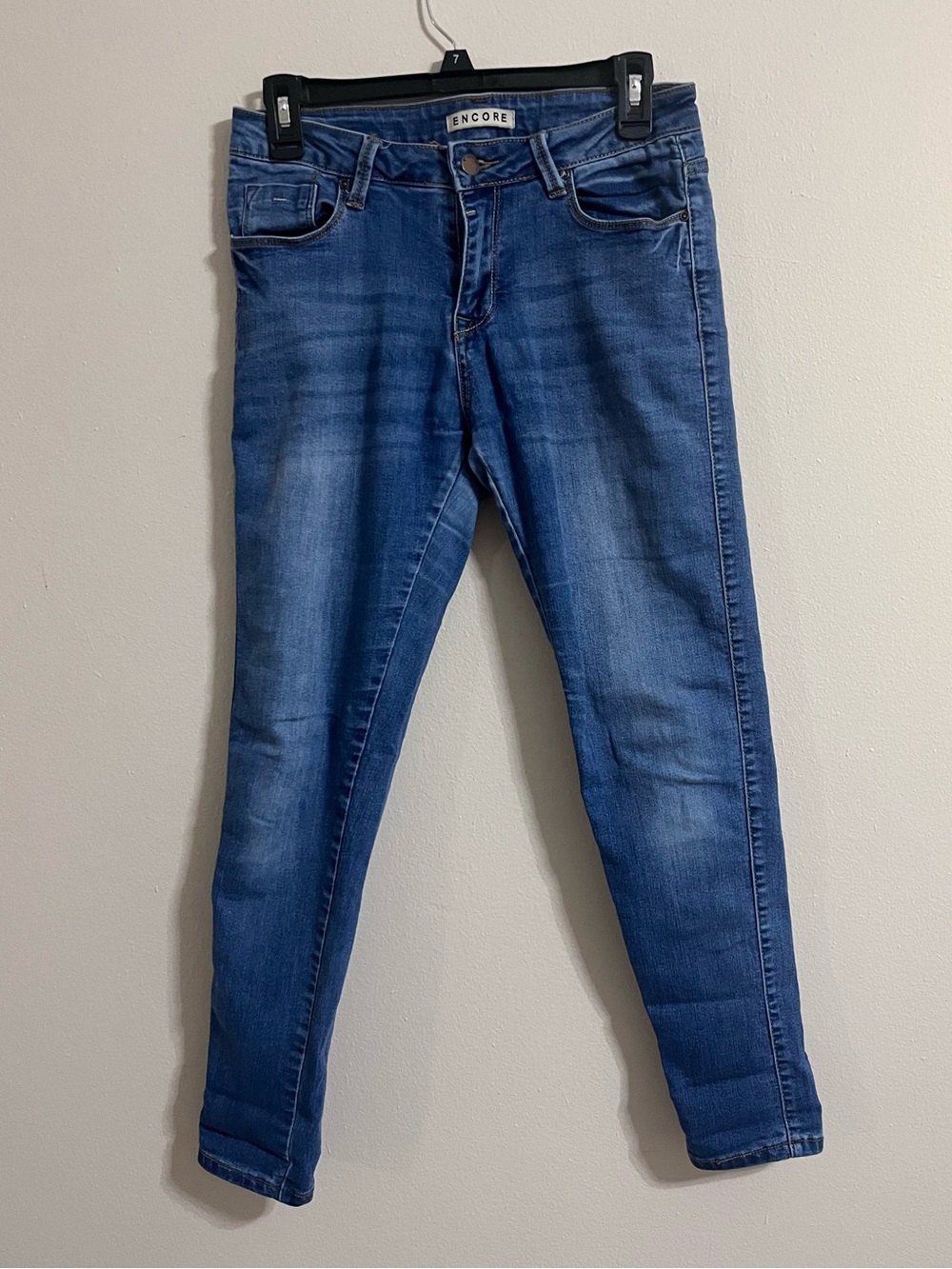 Encore Jeans Women’s Medium Blue Skinny Jeans